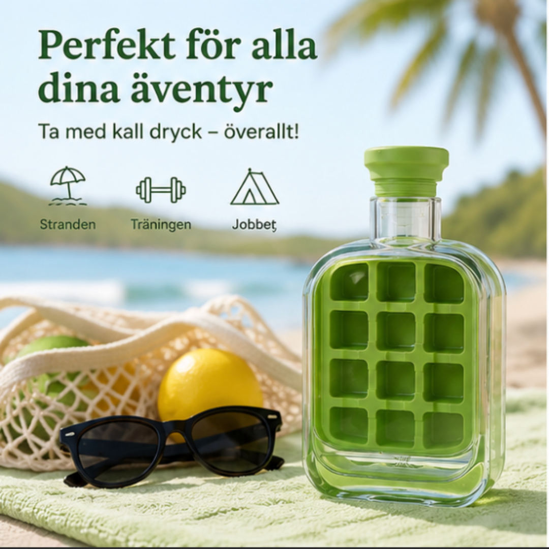 Savio ice cube bottle