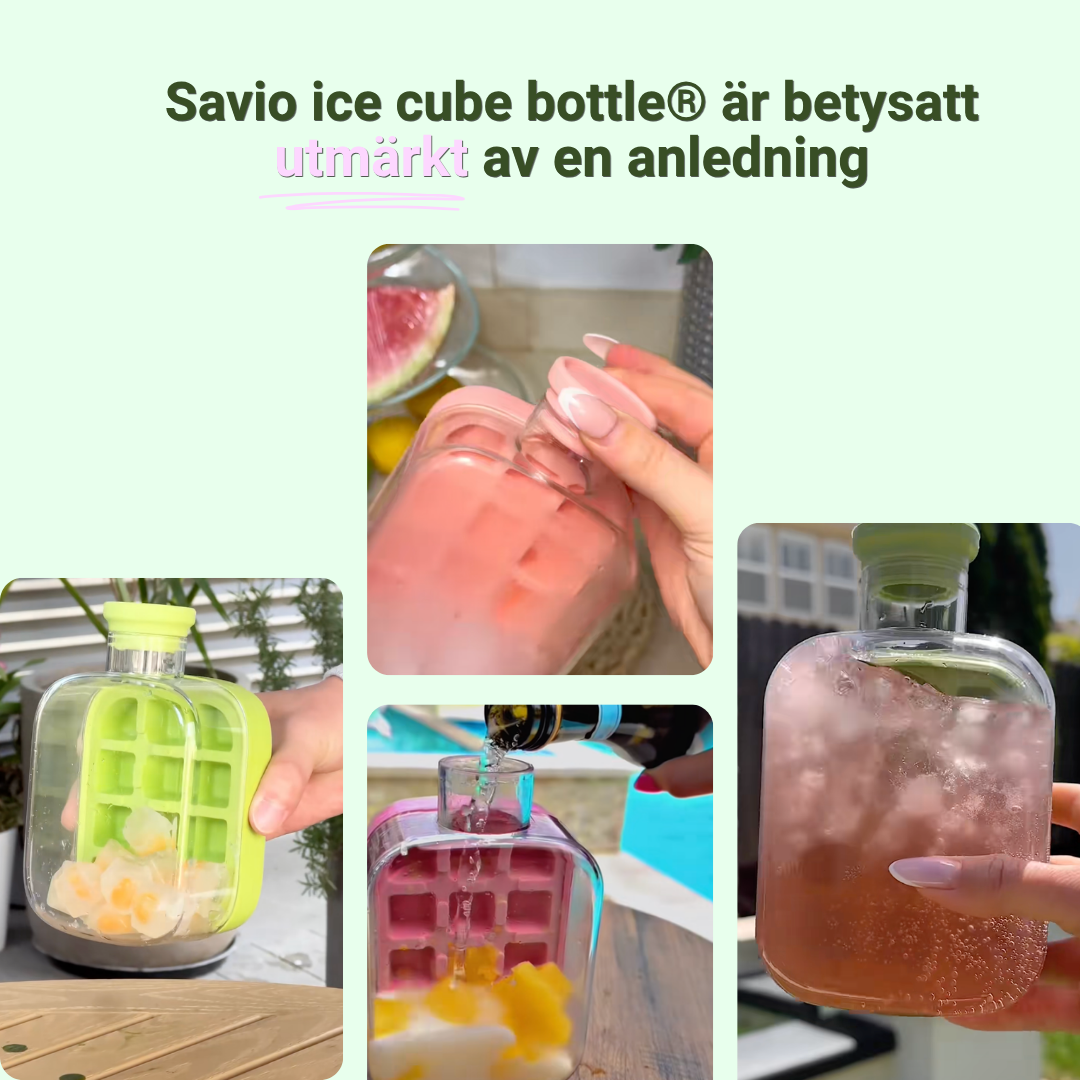 Savio ice cube bottle